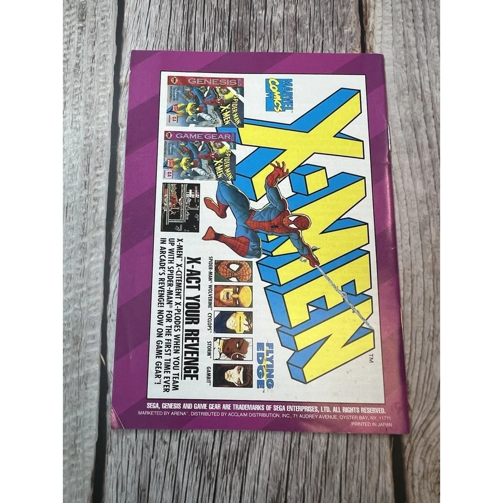 NBA‎ Jam Sega Game Gear Manual Only